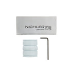 KICHLER 337007WH Downrod Coupler White
