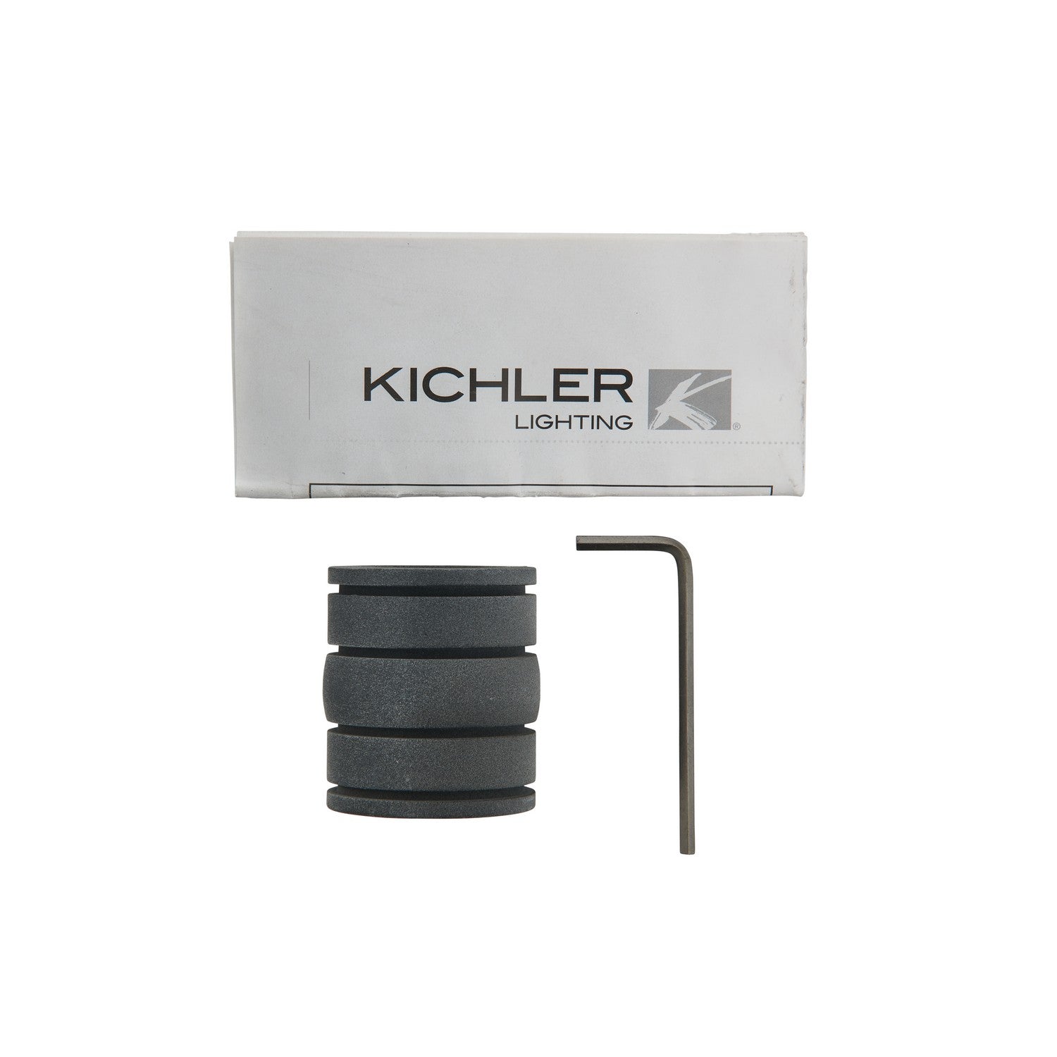 KICHLER 337007WZC Downrod Coupler Weathered Zinc