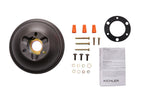 KICHLER 337008AVI Flush Mount Kit Anvil Iron