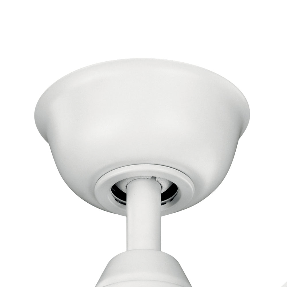 KICHLER 337033MWH Sola Downrod Hanger System Matte White