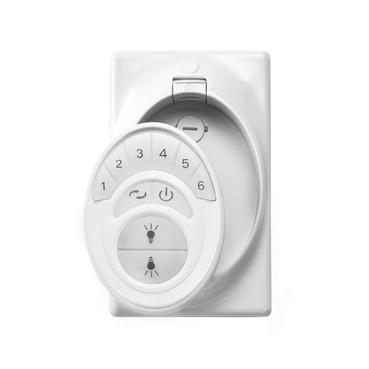 KICHLER 371075WHTR 6 Speed Dc Cooltouch Transmitter Full Function White