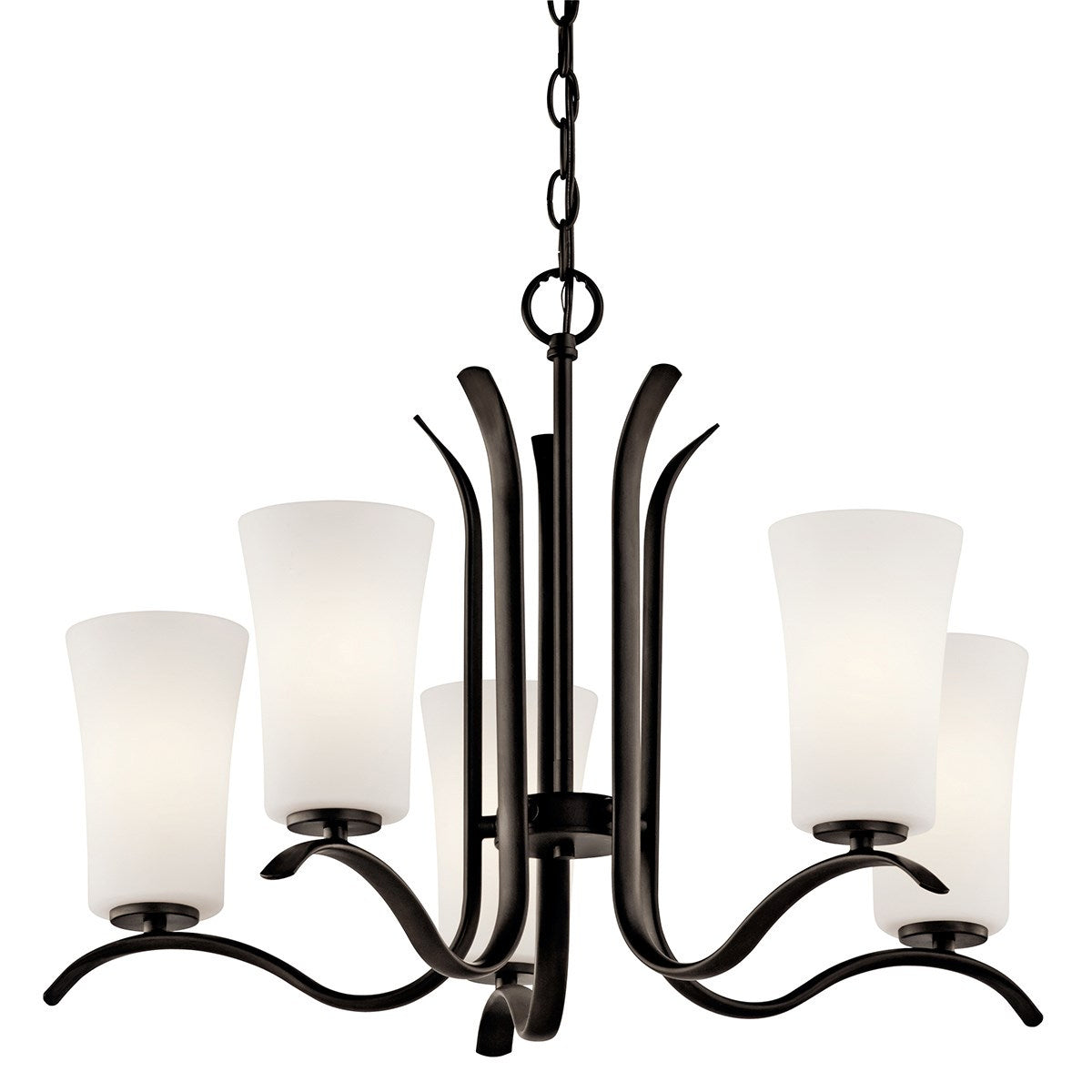 KICHLER 43074Ozl18 Armida Led Chandelier Olde Bronze