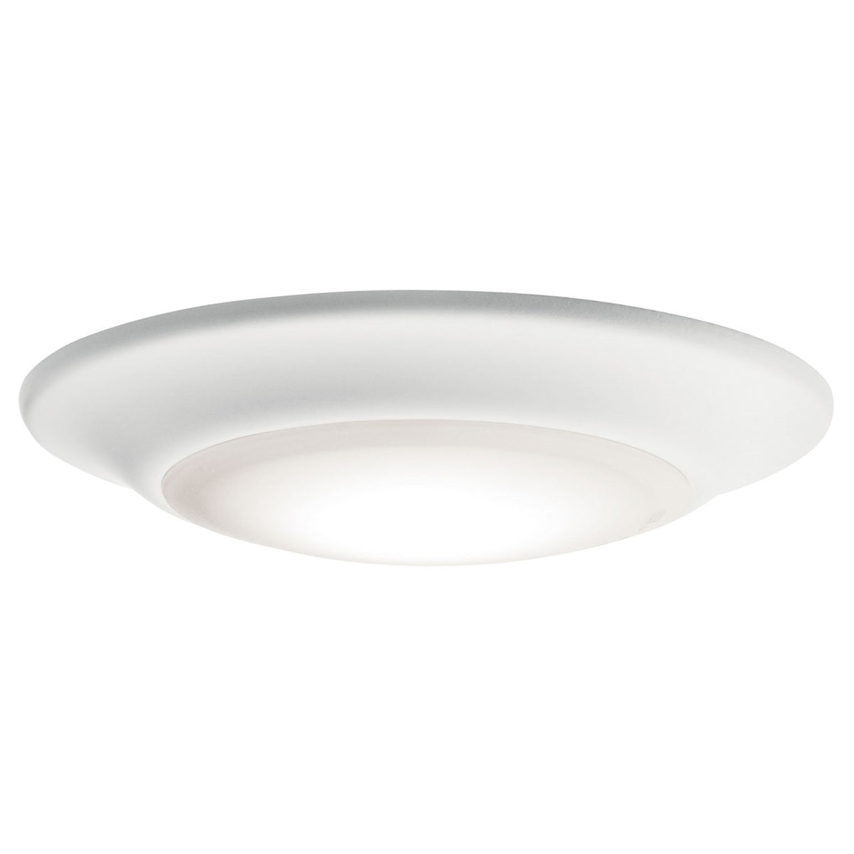 KICHLER 43878WHLED27 Downlight Gen I 6" 2700K Led Flush Mount White