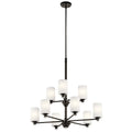 KICHLER 43924OZL18 Joelson Led Chandelier Olde Bronze