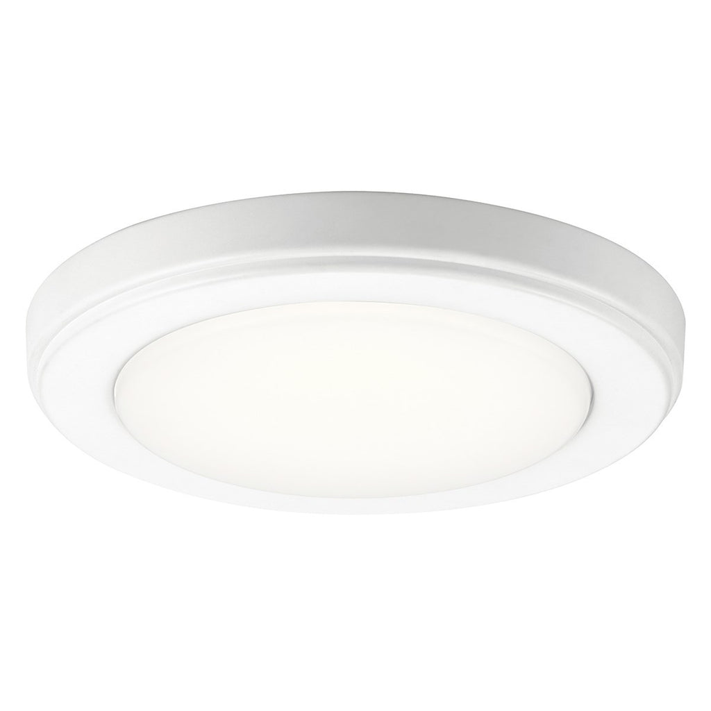 KICHLER 44244WHLED30 Zeo 3000K Led 7" Round Flush Mount White