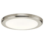 KICHLER 44246NILED30 Zeo 3000K Led 10" Round Flush Mount Brushed Nickel