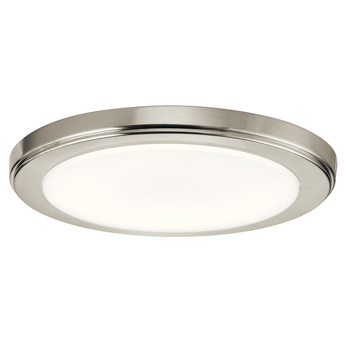 KICHLER 44246NILED40 Zeo 4000K Led 10" Round Flush Mount Brushed Nickel