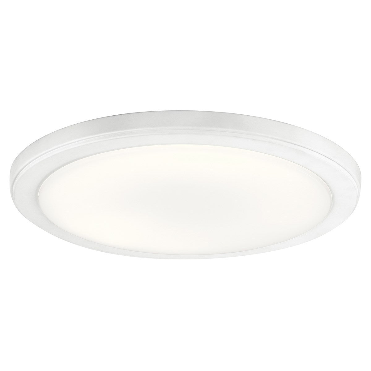 KICHLER 44248WHLED30 Zeo 3000K Led 13" Round Flush Mount White