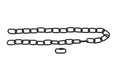 KICHLER 4901WZC 36" Heavy Gauge Chain Weathered Zinc