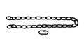 KICHLER 4908BK 36" Extra Heavy Gauge Chain Black