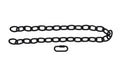KICHLER 4908DBK 36" Extra Heavy Gauge Chain Distressed Black