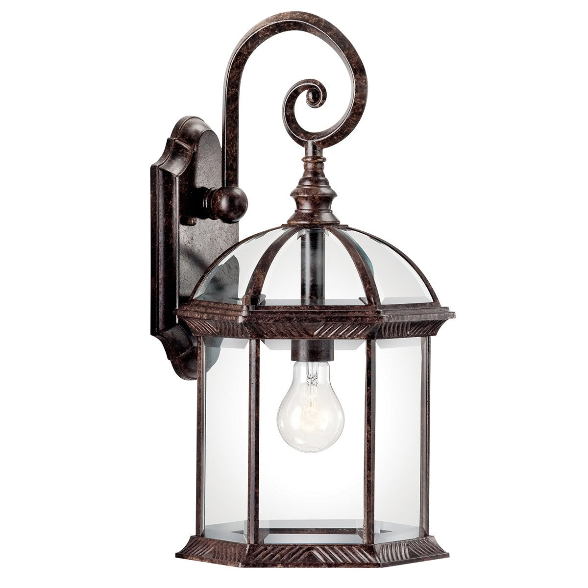 KICHLER 49186TZL18 Barrie Led Outdoor Wall Mount Tannery Bronze