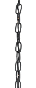 KICHLER 4927BKT 36" Outdoor Chain Textured Black