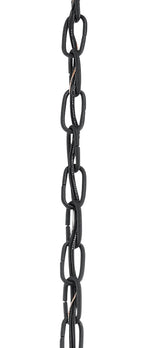KICHLER 4927BKT 36" Outdoor Chain Textured Black