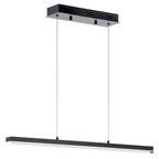 KICHLER 83593MBK Gorve Led 3000K 39.25" Linear Chandelier Matte Black