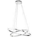 ELAN 83866 Opus 2 Ring XL LED Pendant Chrome
