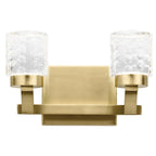 KICHLER 84040CG Rene 3000K Led 2 Light Vanity Light Champagne Gold