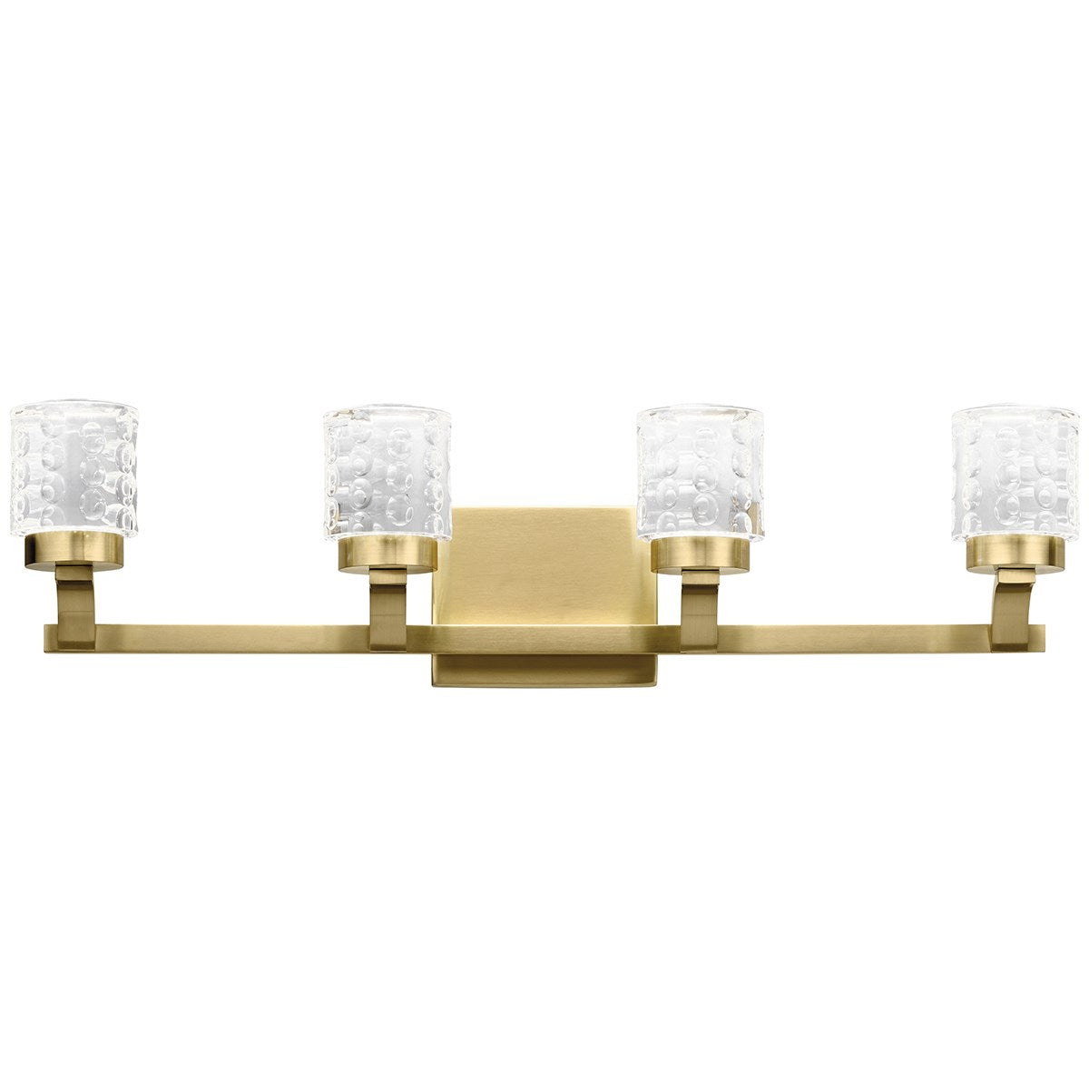 KICHLER 84042CG Rene 3000K Led 3 Light Vanity Light Champagne Gold