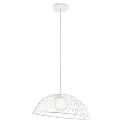 KICHLER 84095WH Clevo Led Pendant White