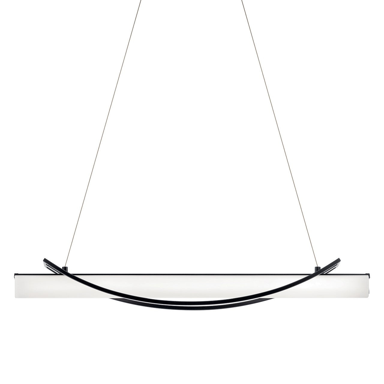 KICHLER 84125MBK Rowan Led Linear Chandelier Matte Black