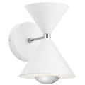KICHLER 84131MWH Kordan Led Wall Sconce Matte White
