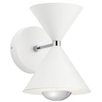 KICHLER 84131MWH Kordan Led Wall Sconce Matte White