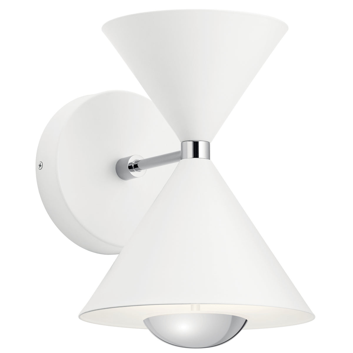 KICHLER 84131MWH Kordan Led Wall Sconce Matte White
