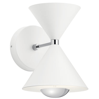 KICHLER 84131MWH Kordan Led Wall Sconce Matte White