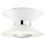 KICHLER 84132MWH Kordan Led Semi Flush Mount Matte White