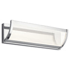 KICHLER 85049CH Roone Led Linear Bath Chrome