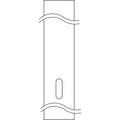 KICHLER 9506AZ 3" X 84" Direct Burial Post Architectural Bronze