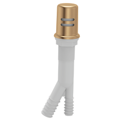 MOEN 105895BZG Air Gap with Matching Escutcheon - Bronzed Gold