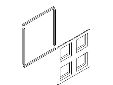 KOHLER Escutcheon Kit - Vibrant Polished Nickel, K-1059024-SN