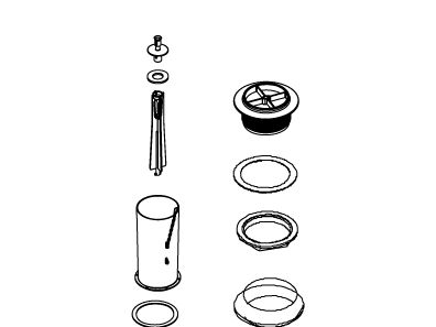 KOHLER CANISTER VALVE ASSEMBLY KIT, K-1059288