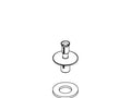 KOHLER GASKET AND STOP KIT, K-1059289