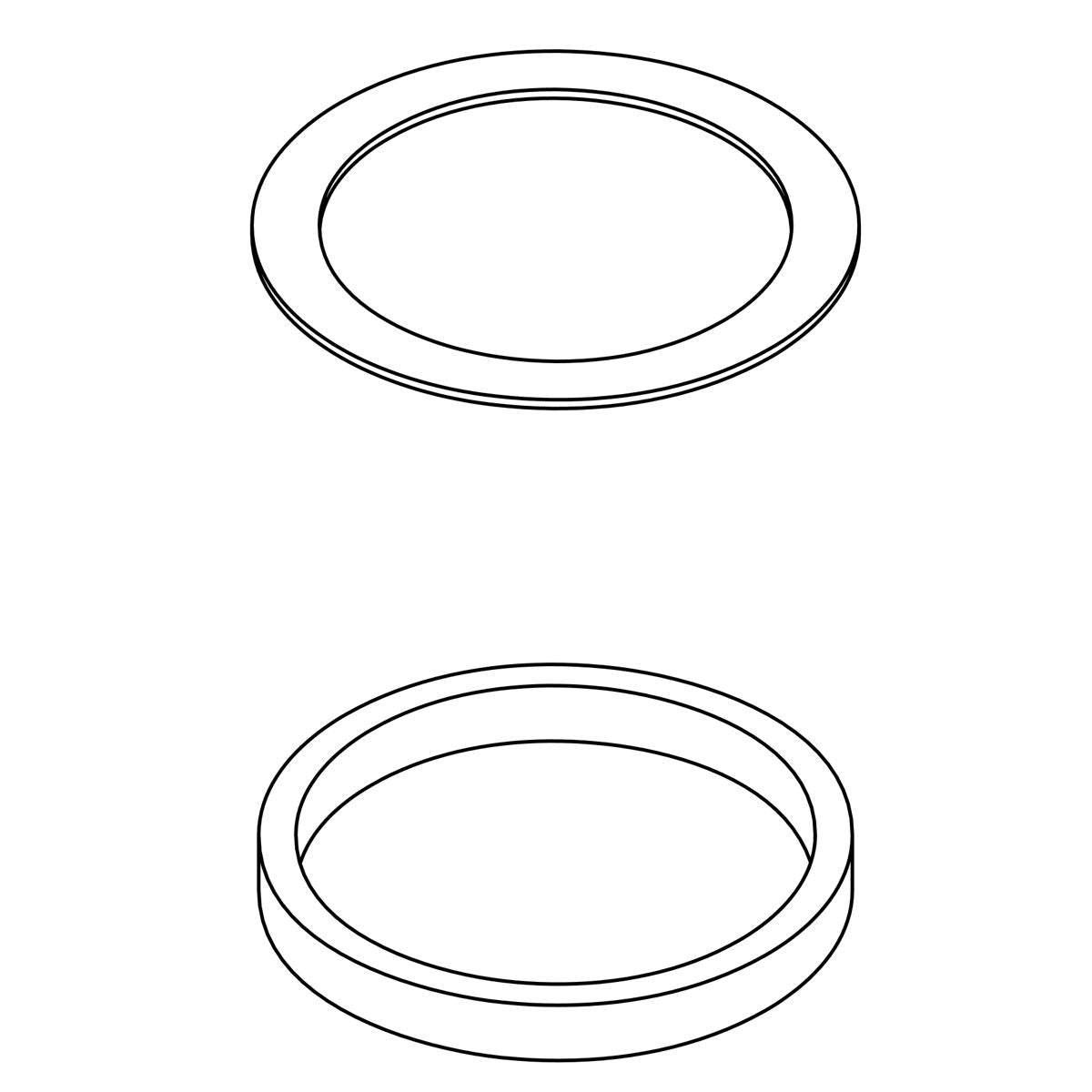 KOHLER Spud Seal Kit, 1-1/2", K-1060053