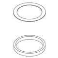 KOHLER Spud Seal Kit, 3/4", K-1060055