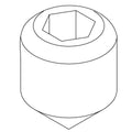 KOHLER Set Screw, 10-24 X .312 Hex, K-1060167