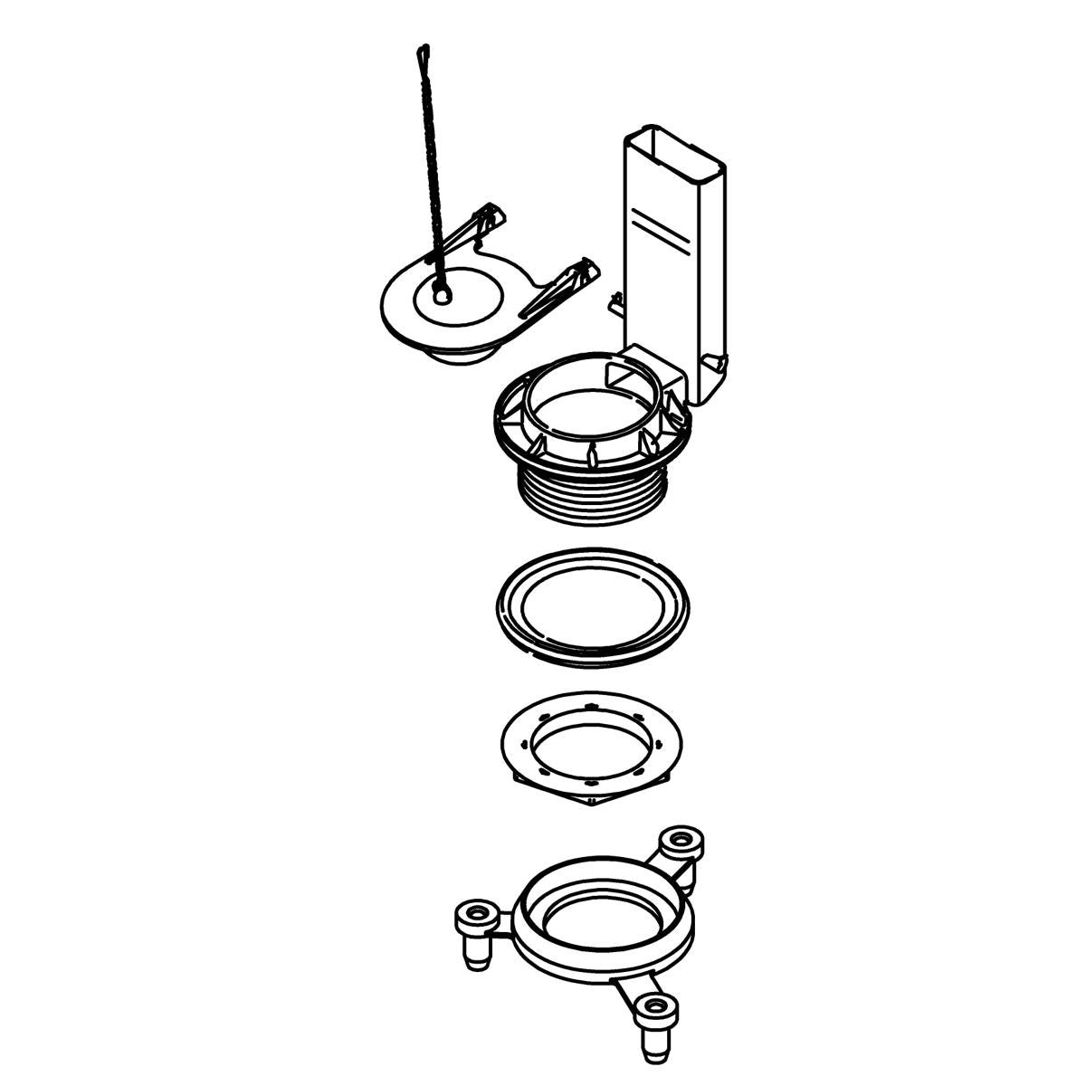 KOHLER FLUSH VALVE KIT, K-1060218