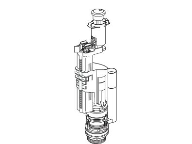 KOHLER Service Kit For 3002704-Cp Flushvalve - Polished Chrome, K-1060410-CP