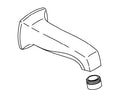 KOHLER Spout Assembly, Wall Mnt Bath - Vibrant Polished Nickel, K-1060821-SN