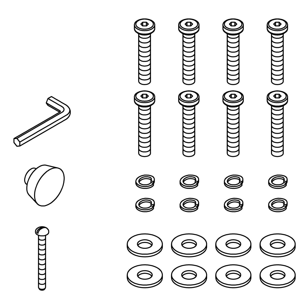 KOHLER Hardware Bag - Black Forest, K-1061211-F2