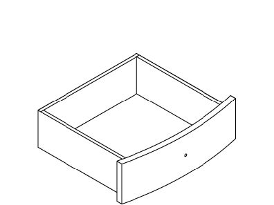 KOHLER Drawer Box, W/Front - Black Forest, K-1061226-F2