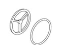 KOHLER Kit, Transfer Valve Seal, K-1062789