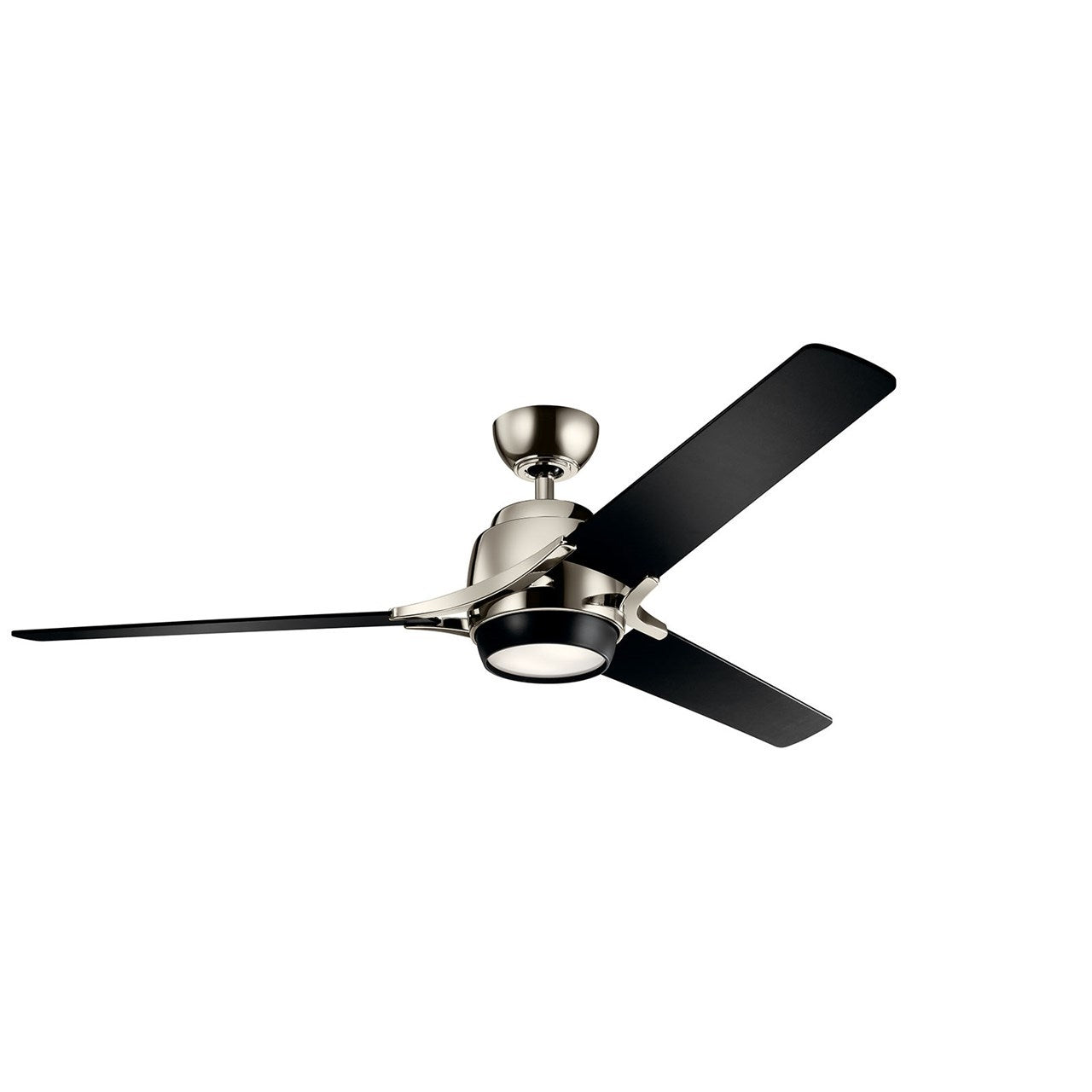 KICHLER 300060Pn Zeus 60"Ceiling Fan Polished Nickel