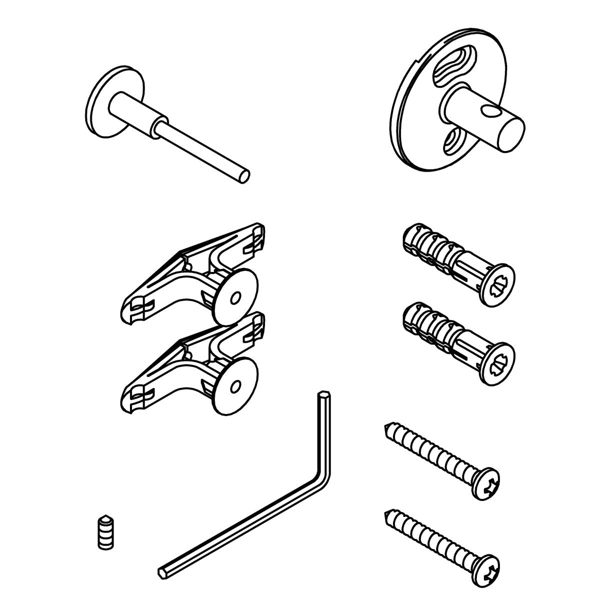 KOHLER ANCHOR KIT, K-1064696