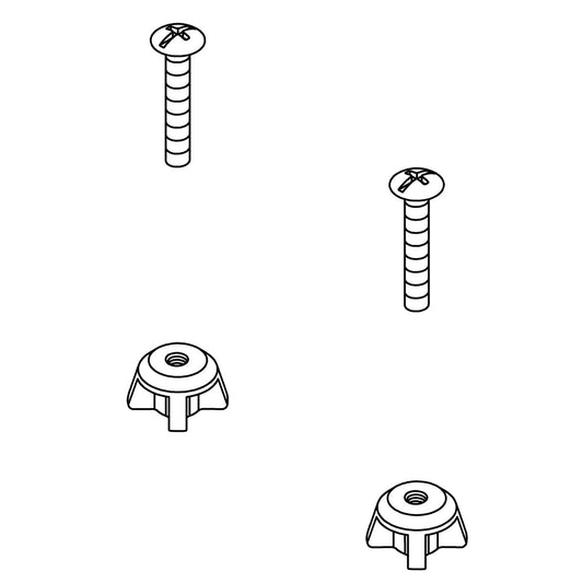 KOHLER K-1066744 Hardware Pack, Toilet Seat