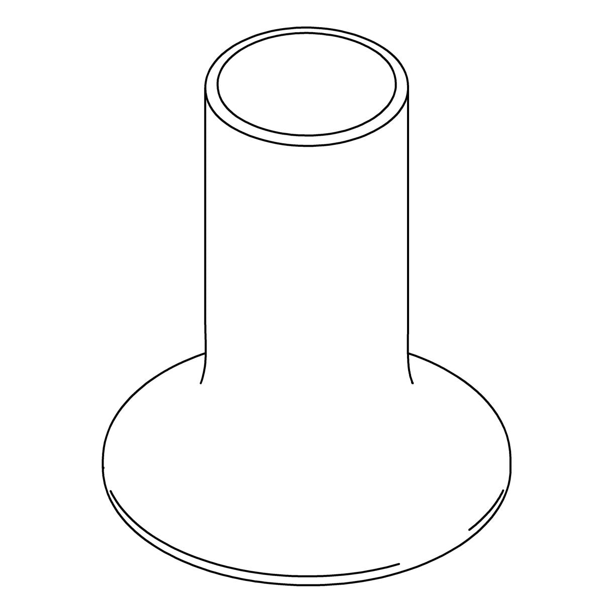 KOHLER Escutcheon, Contemporary - Matte Black, K-1066868-BL