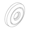 KOHLER Escutcheon - Vibrant Brushed Nickel, K-1066915-BN