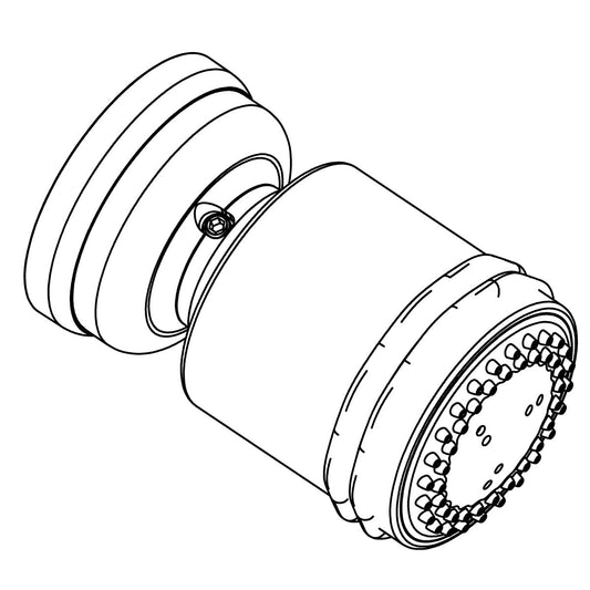 KOHLER Assembly Low Flow Bodyspray - Vibrant Brushed Nickel, K-1066934-BN